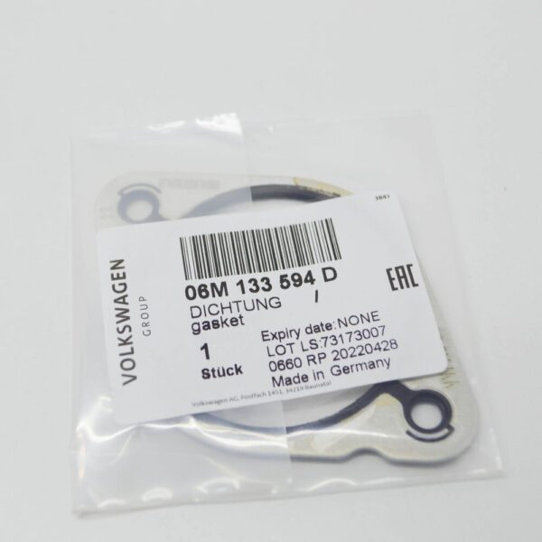 06M133594D - Audi A6 C8 turbocharger pressure pipe gasket 06M133594D NEW ORIGINAL