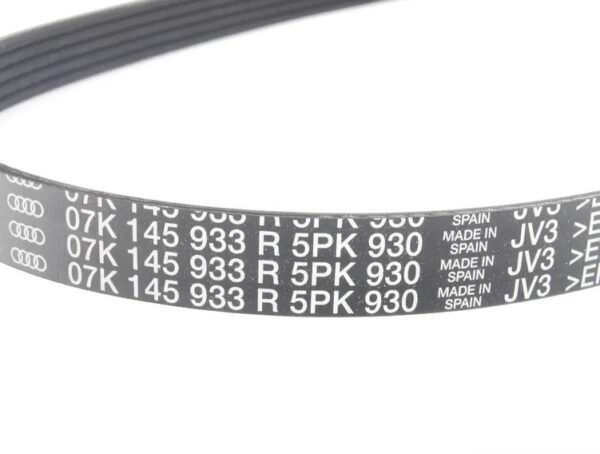 07K145933R - Audi TT RS 8J accessory drive poly V-belt 07K145933R NEW REAL