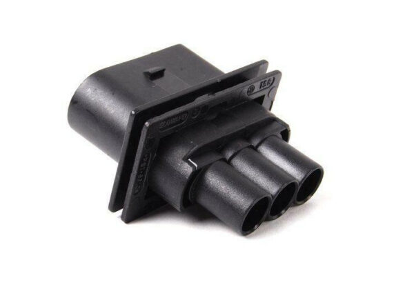1J0906443 - NEW AUDI A6 C6 BLOWER WIRING HARNESS FLAT CONTACT HOUSING 3 PIN 1J0906443