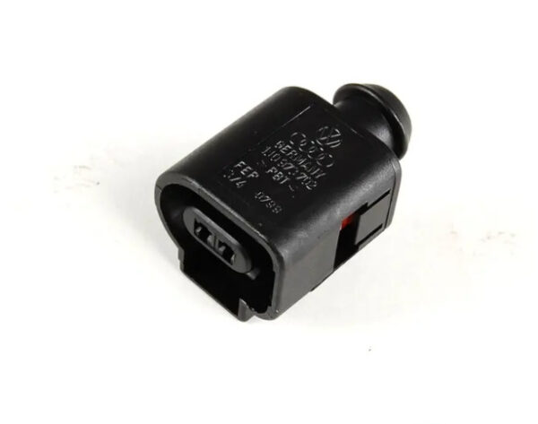 1J0973702 - NEW AUDI A3 KNOCK SENSOR FLAT CONTACT HOUSING 2 PIN 8P1J0973702 ORIGINAL