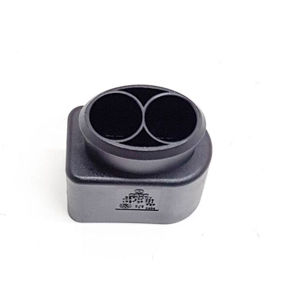 1K0971955 - NEW AUDI A1 MK1 FLAT CONTACH HOUSING 2 PIN BLACK 1K0971955 ORIGINAL