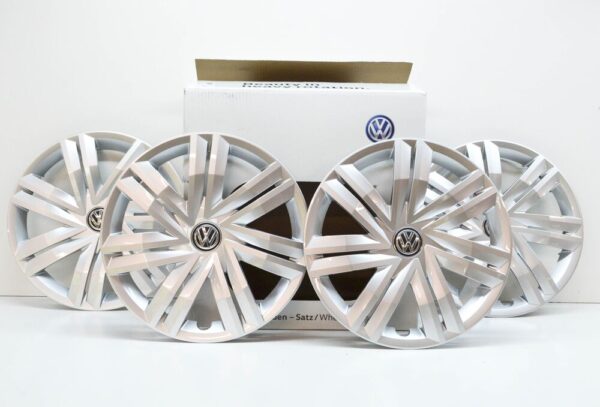 2G0071454 - VW POLO AW MK6 Wheel Trim Ring Set 4pcs 2G0071454 NEW
