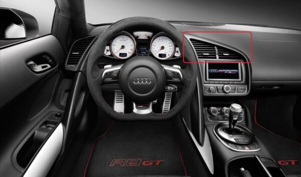 423820951H77 - NEW AUDI R8 (07-12) LHD FRONT DASHBOARD CENTER AIR VENT 423820951H77 GENUINE