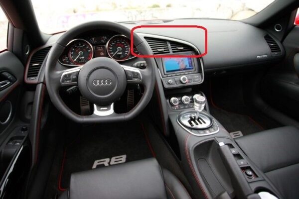 423820951H77 - NEW AUDI R8 (07-12) LHD FRONT DASHBOARD CENTER AIR VENT 423820951H77 GENUINE