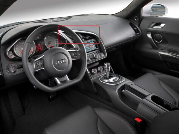 423820951H77 - NEW AUDI R8 (07-12) LHD FRONT DASHBOARD CENTER AIR VENT 423820951H77 GENUINE