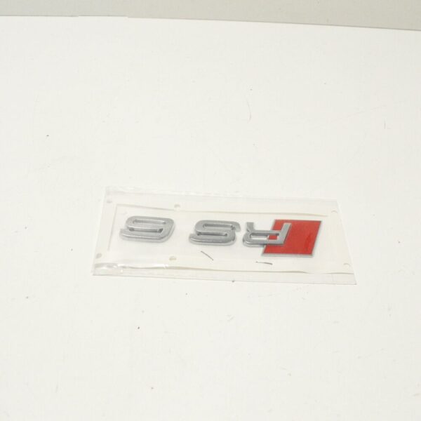 4B08537402ZZ - AUDI RS6 C7 Trunk Lid Badge Emblem 4B08537402ZZ 4B0853740 2ZZ New Genuine 2014