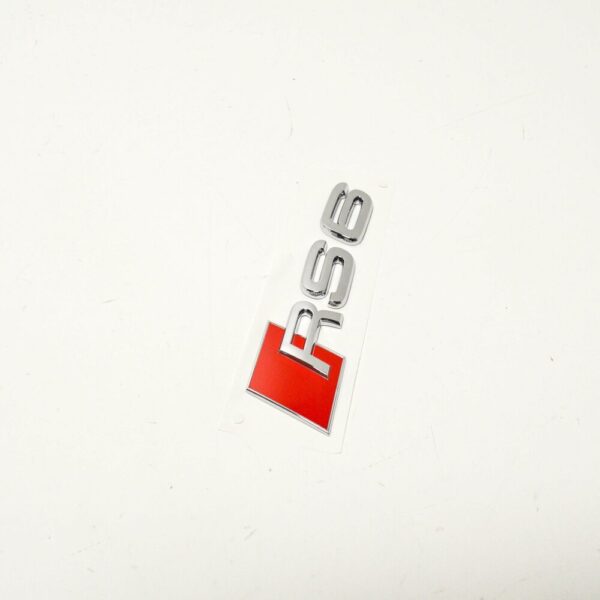 4B08537402ZZ - AUDI RS6 C7 Trunk Lid Badge Emblem 4B08537402ZZ 4B0853740 2ZZ New Genuine 2014