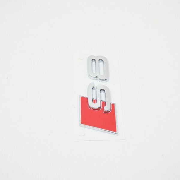 4D0853735A2ZZ - Audi A8 S8 D4 Rear Bumper Lettering Emblem Badge 4D0853735A2ZZ NEW GENUINE