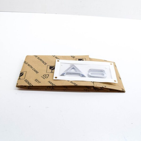 4D0853741D - AUDI A8 D4 Rear Emblem Badge 4D0853741D2ZZ NEW GENUINE