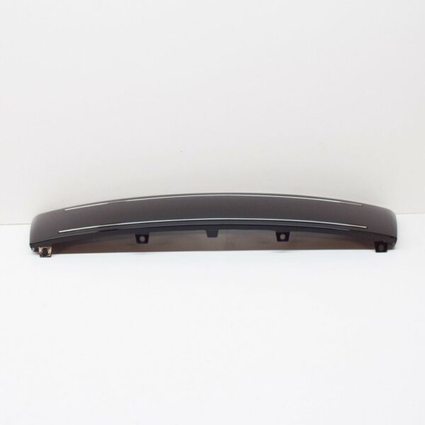 4E0807285ALT94 - NEW AUDI A8 4E D3 FRONT GLOSSY BLACK PLATE FILLER 4E0807285ALT94