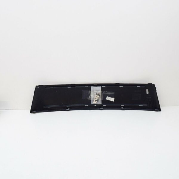 4E0807285ALT94 - NEW AUDI A8 4E D3 FRONT GLOSSY BLACK PLATE FILLER 4E0807285ALT94