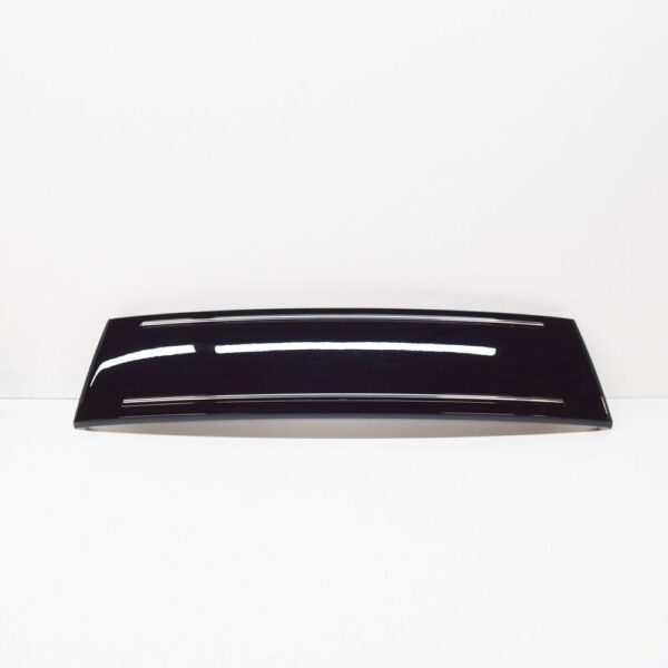 4E0807285ALT94 - NEW AUDI A8 4E D3 FRONT GLOSSY BLACK PLATE FILLER 4E0807285ALT94