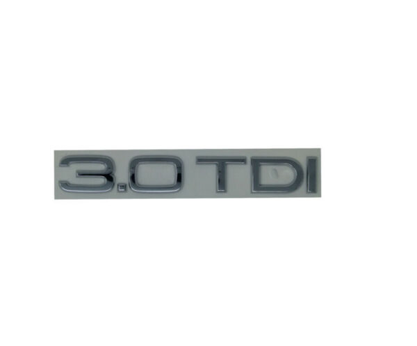 4E0853743D2ZZ - Audi A8 4H D4 Rear Chrome 3.0 TDI Label 4E0853743D2ZZ NEW GENUINE