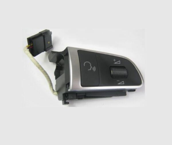 4E0951527AEXHA - Audi Q7 4L right steering wheel multifunction button 4E0951527AEXHA NEW REAL