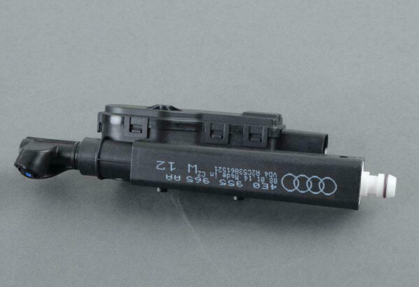 4E0955965AA - NEW AUDI A8 D3 HEADLIGHT CLEANING HUB CYLINDER WITH NOZZLES 4E0955965AA