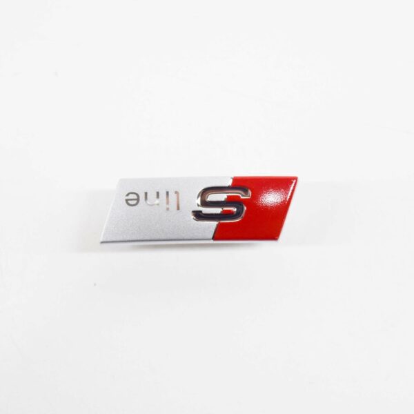 4F0419685 - NEW AUDI S LINE BADGE EMBLEM FOR STEERING WHEEL 4F0419685