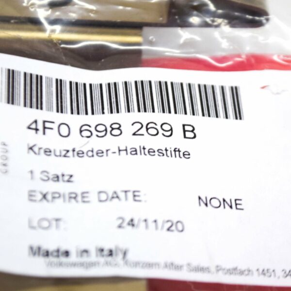 4F0698269B - NEW AUDI RS7 SPORTBACK 4G8 FRONT BRAKE CALIPER FITTING SET 4F0698269B