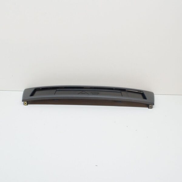 4F0807285A1QP - NEW AUDI A6 C6 FRONT BUMPER NUMBER PLATE TRIM 4F0807285A1QP