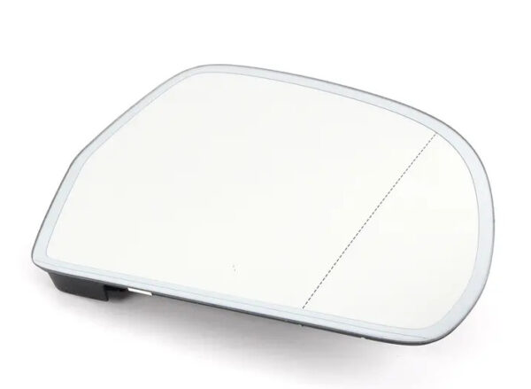 4F0857536AJ - NEW AUDI A4 B8 FRONT RIGHT DOOR MIRROR GLASS 4F0857536AJ ORIGINAL