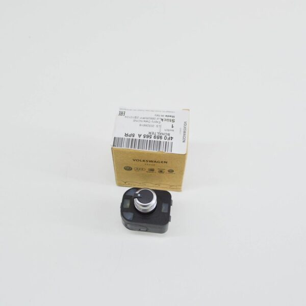 4F0959565A5PR - NEW AUDI A6 C6 DOOR MIRROR CONTROL BUTTON SWITCH 4F0959565A5PR 2010 ORIGINAL