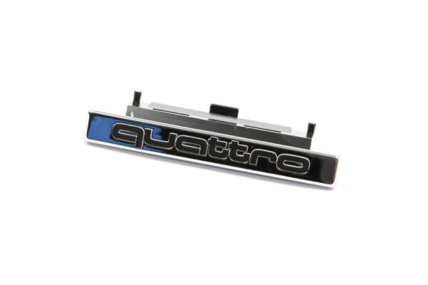 4G08537362ZZ - NEW AUDI A6 AVANT S6 QUATTRO 11-14 CHROME QUATTRO EMBLEM 4G08537362ZZ ORIGINAL