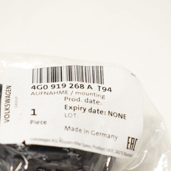 4G0919268AT94 - NEW AUDI A6 C7 FRONT INNER RIGHT ULTRASOUND SUPPORT SENSOR 4G0919268AT94