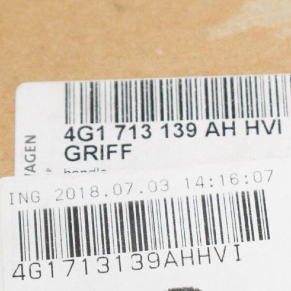 4G1713139AHHVI - NEW AUDI A7 4G8 LHD AUTOMATIC GEAR SHIFT KNOB 4G1713139AHHVI ORIGINAL