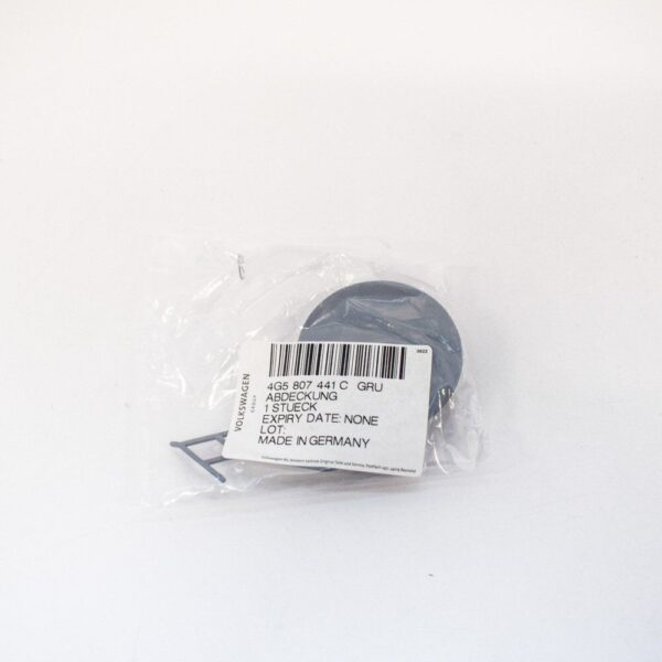 4G5807441CGRU - NEW AUDI A6 REAR BUMPER TOW EYE COVER CAP C7 4G5807441CGRU 2017 ORIGINAL
