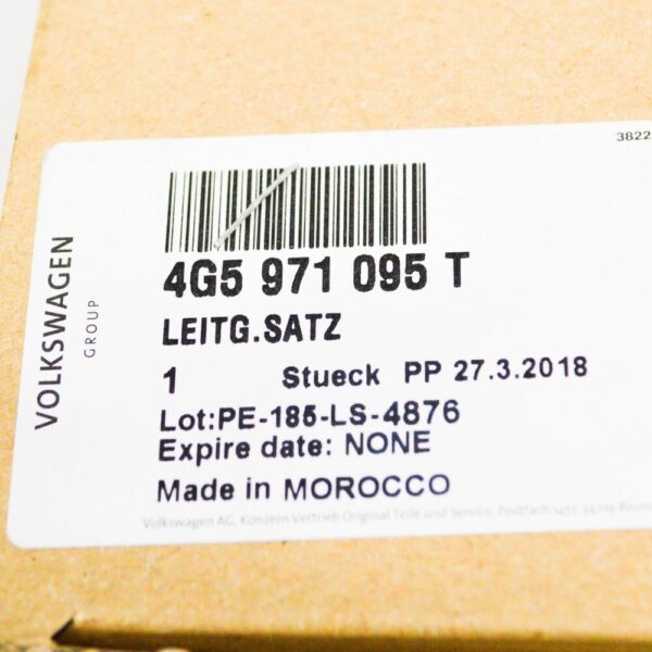 4G5971095T - Audi A6 C7 Front Bumper PDC Parking Sensor Wiring Harness 4G5971095T NEW GENUINE