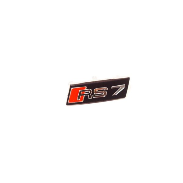 4G8419685A5PR - Audi RS7 4G8 steering wheel emblem, logo, 4G8419685A5PR, NEW, ORIGINAL