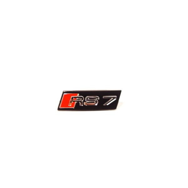 4G8419685A5PR - Audi RS7 4G8 steering wheel emblem, logo, 4G8419685A5PR, NEW, ORIGINAL