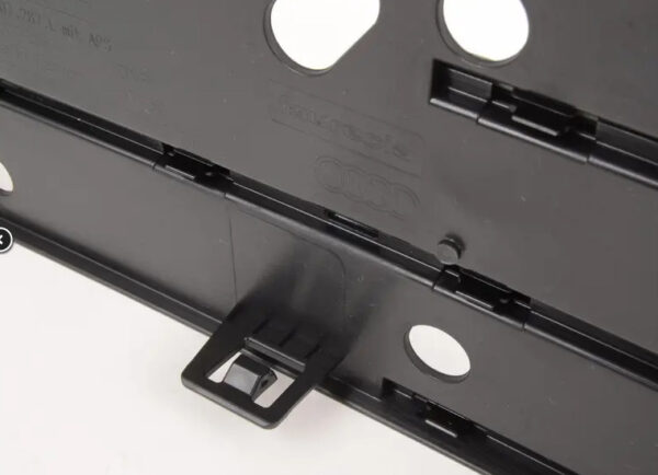 4G8807287LCKA - NEW AUDI A7 SPORTBACK 4G8 FRONT LICENSE PLATE HOLDER 4G8807287LCKA ORIGINAL