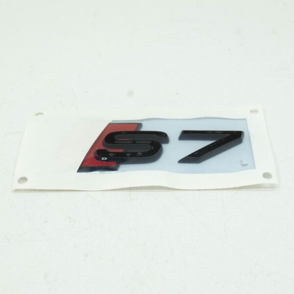 4G8853735AT94 - NEW AUDI A7 SPORTBACK 4K REAR S7 BOOTLID BADGE 4G8853735AT94 ORIGINAL