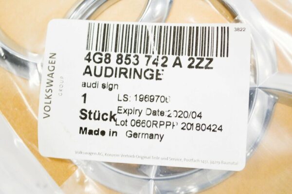 4G8853742A2ZZ - NEW AUDI A7 4G8 REAR EMBLEM LOGO 4G8853742A2ZZ