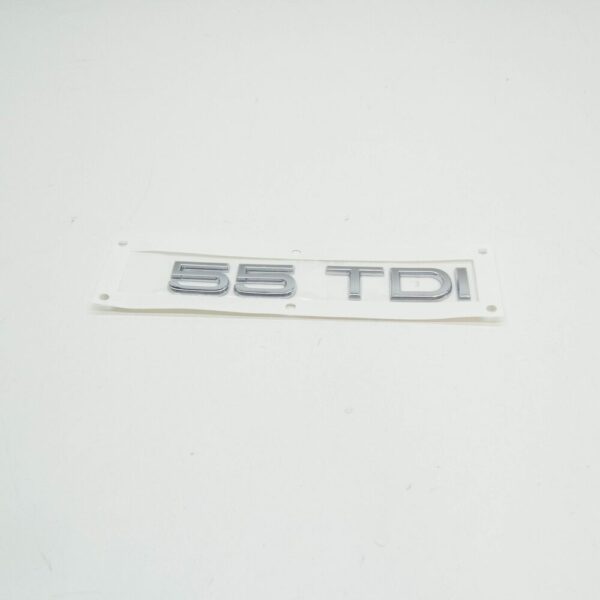 4G8853744A2ZZ - NEW AUDI A6 AVANT C7 REAR BOOT TRUNK BADGE '55 TDI' 4G8853744A2ZZ ORIGINAL