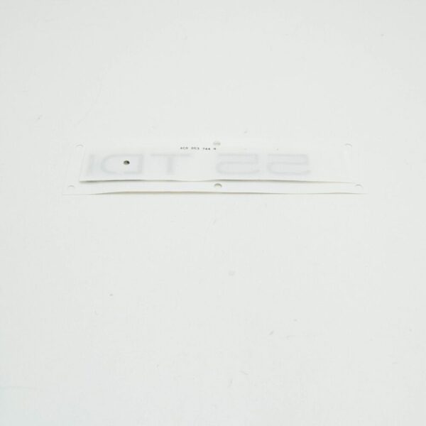 4G8853744A2ZZ - NEW AUDI A6 AVANT C7 REAR BOOT TRUNK BADGE '55 TDI' 4G8853744A2ZZ ORIGINAL