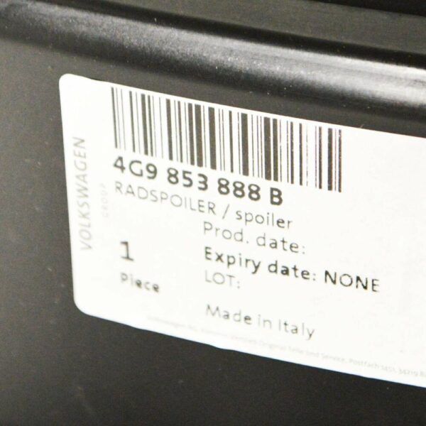 4G9853888B - NEW AUDI A6 ALLROAD QUATTRO 4G FRONT RIGHT WHEEL SPOILER 4G9853888B