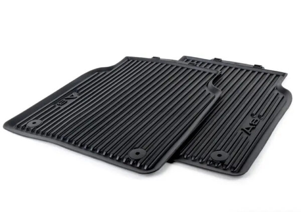 4H0061512041 - NEW AUDI A8 D4 REAR MATTE RUBBER FLOOR SET 4H0061512041 ORIGINAL