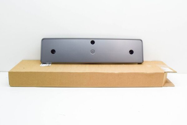 4H0807285K1RR - NEW AUDI A8 4H FRONT BUMPER LICENSE PLATE HOLDER 4H0807285K1RR ORIGINAL