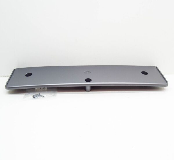 4H0807285K1RR - NEW AUDI A8 4H FRONT BUMPER LICENSE PLATE HOLDER 4H0807285K1RR ORIGINAL