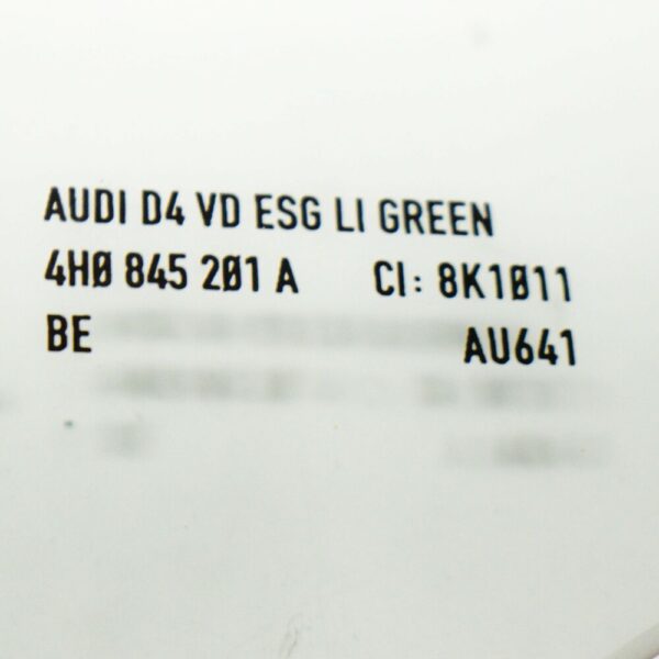 4H0845201A - NEW AUDI A8 D4 FRONT LEFT DOOR WINDOW GLASS 4H0845201A ORIGINAL