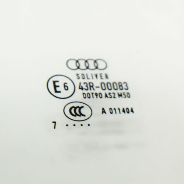 4H0845201A - NEW AUDI A8 D4 FRONT LEFT DOOR WINDOW GLASS 4H0845201A ORIGINAL