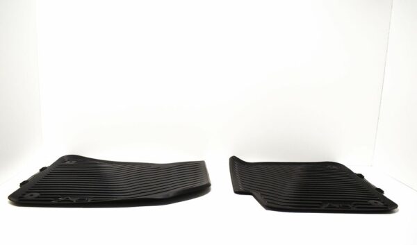 4H1061501041 - NEW AUDI A8 4H FRONT ALL WEATHER RUBBER FLOOR MATS LHD 4H1061501041 ORIGINAL