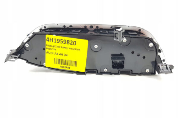 4H1959820ODE - NEW AUDI A8 4H D4 FRONT RIGHT SEAT SWITCH MODULE RHD 4H1959820ODE ORIGINAL