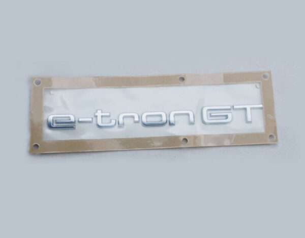 4J3853741B3Q7 - New AUDI E-TRON GT Rear Lid Emblem 4J3853741B3Q7 Genuine