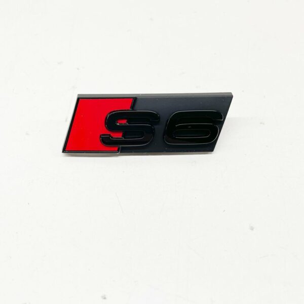 4K0071805 - NEW AUDI S6 A6 C8 FRONT RADIATOR GRILLE S6 EMBLEM BADGE 4K0071805