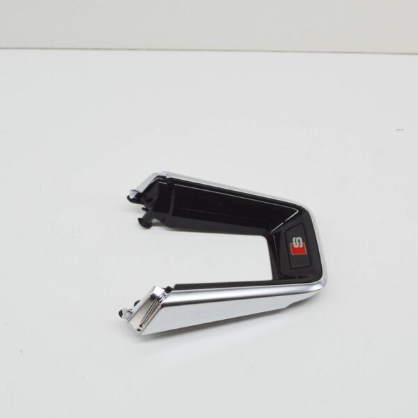 4K0419689D - Audi A6 C8 Steering Wheel S Emblem Trim 4K0419689DINZ NEW GENUINE
