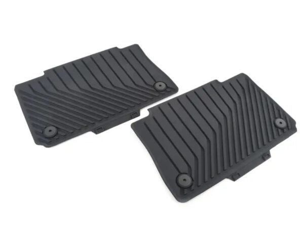 4KE061511041 - Audi E-tron floor mat set rear 4KE061511041 NEW ORIGINAL