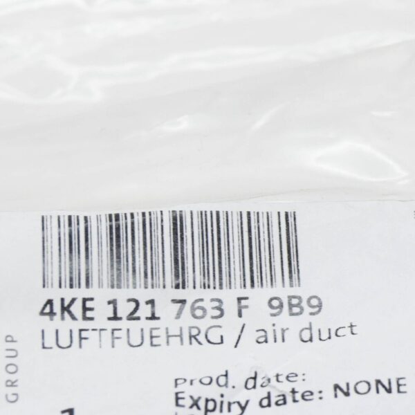 4KE121763F9B9 - AUDI E-TRON Sportback GEA Front Left Air Guide 4KE121763F9B9 NEW GENUINE