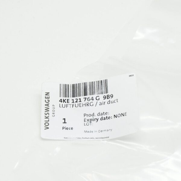 4KE121764G9B9 - Audi E-Tron Sportback GEA air routing front right 4KE121764G9B9 NEW ORIGINAL